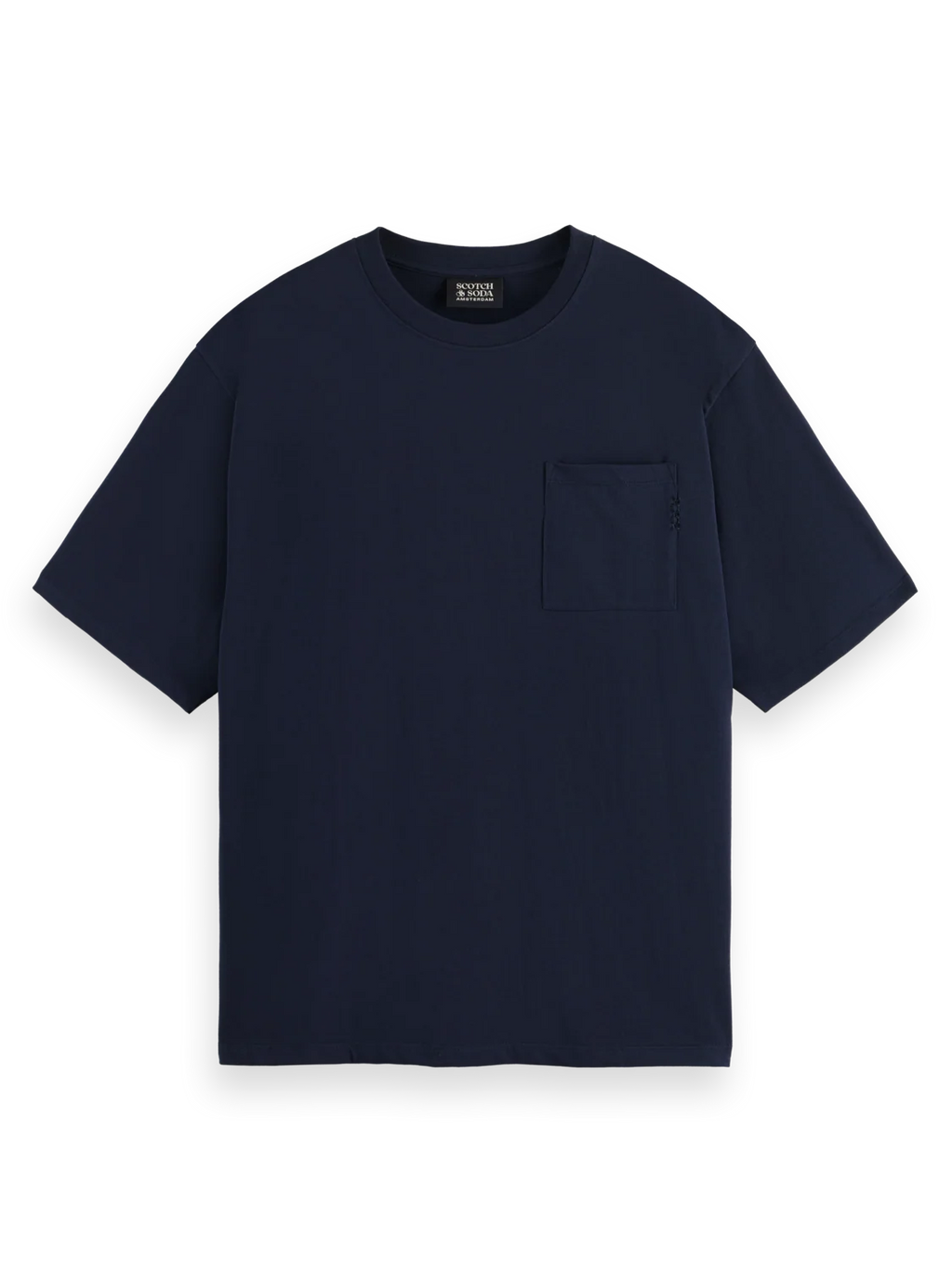 SCOTCH&SODA T-shirt essentials com bolso