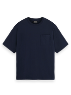 SCOTCH&SODA T-shirt essentials com bolso