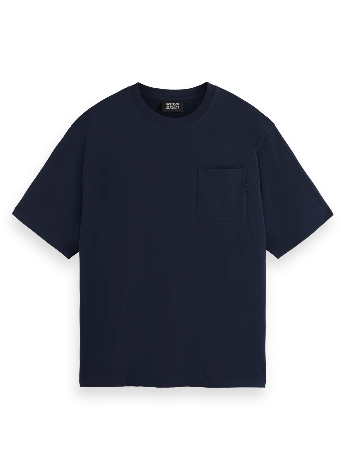 SCOTCH&SODA T-shirt essentials com bolso