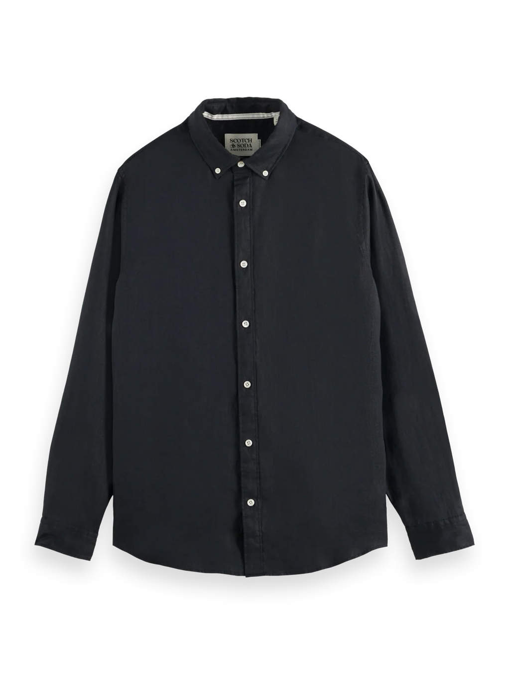 SCOTCH&SODA Camisa de linho essentials
