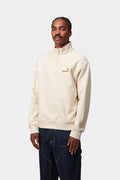 CARHARTT com meio zíper e estampa american script