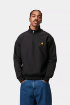 CARHARTT WIP Sweatshirt half zip american script
