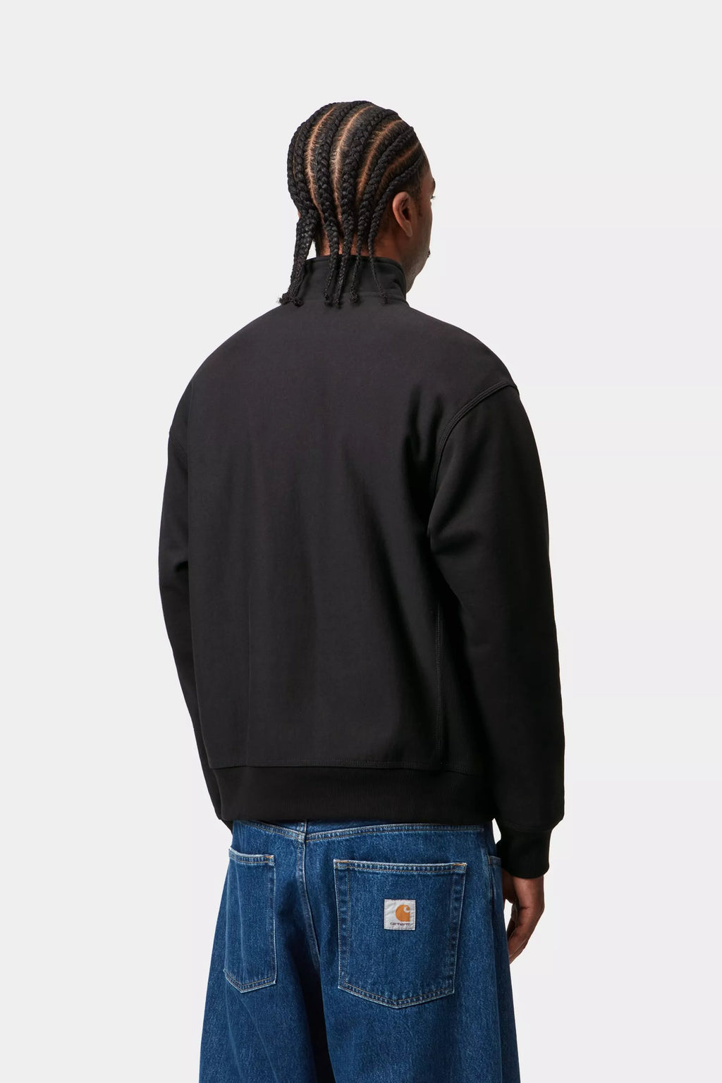 CARHARTT WIP Sweatshirt half zip american script