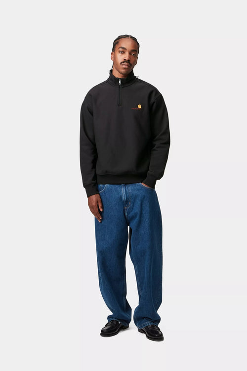 CARHARTT WIP Sweatshirt half zip american script