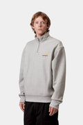 CARHARTT com meio zíper e estampa american script