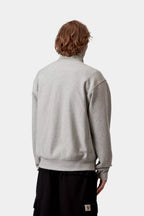 CARHARTT com meio zíper e estampa american script