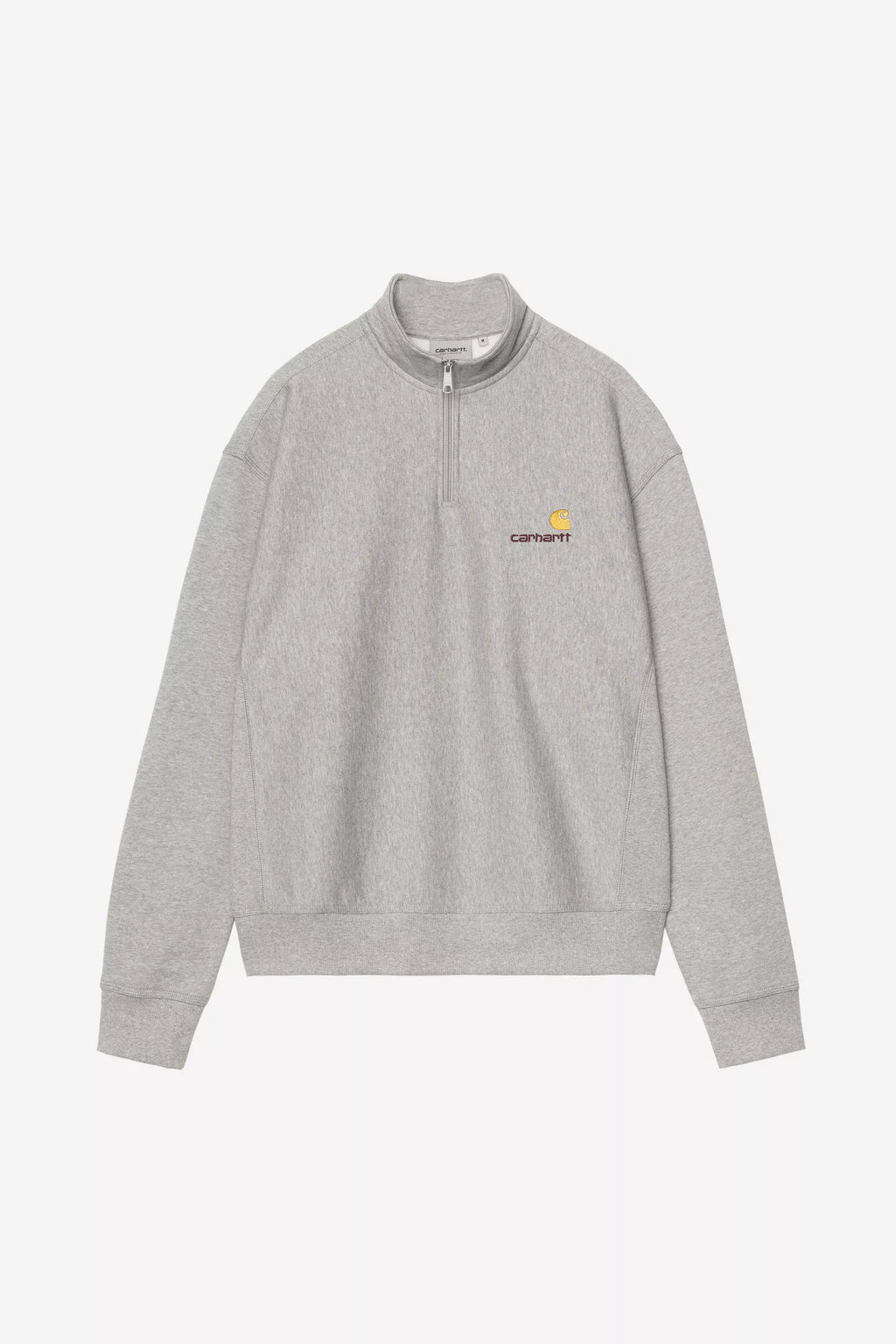 CARHARTT com meio zíper e estampa american script