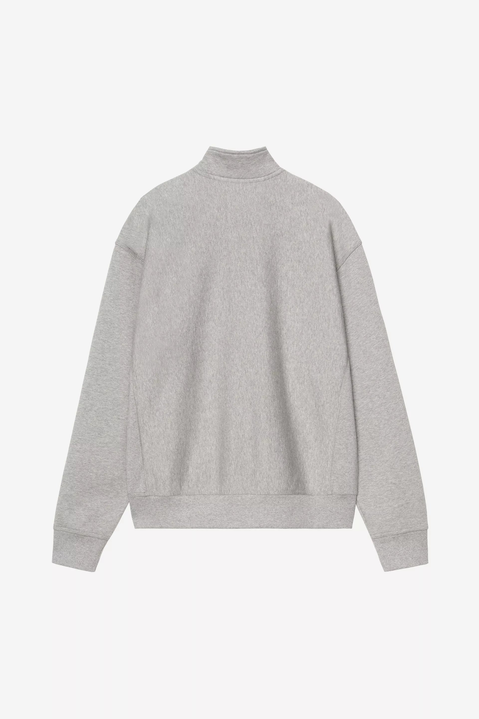 CARHARTT com meio zíper e estampa american script