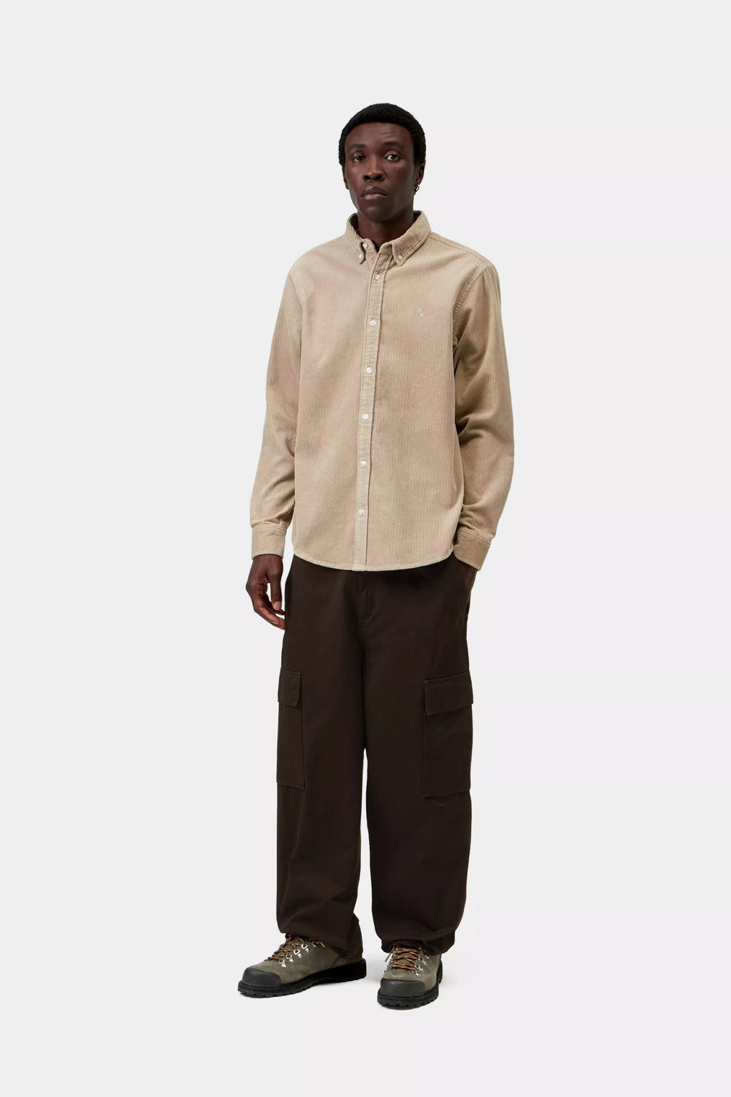 CARHARTT WIP Camisa l/s madison cord