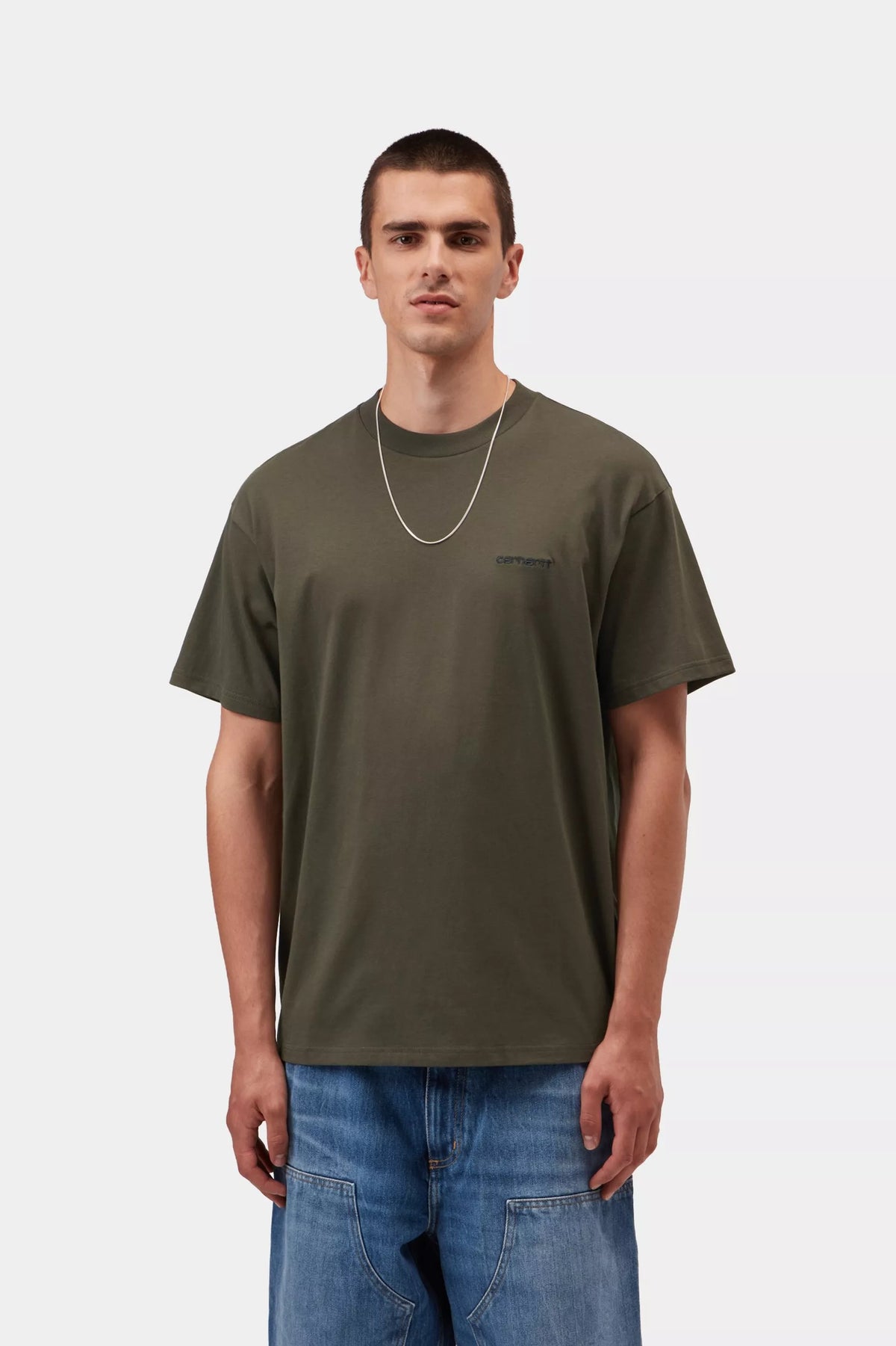 CARHARTT WIP T-shirt s/s script embroidery