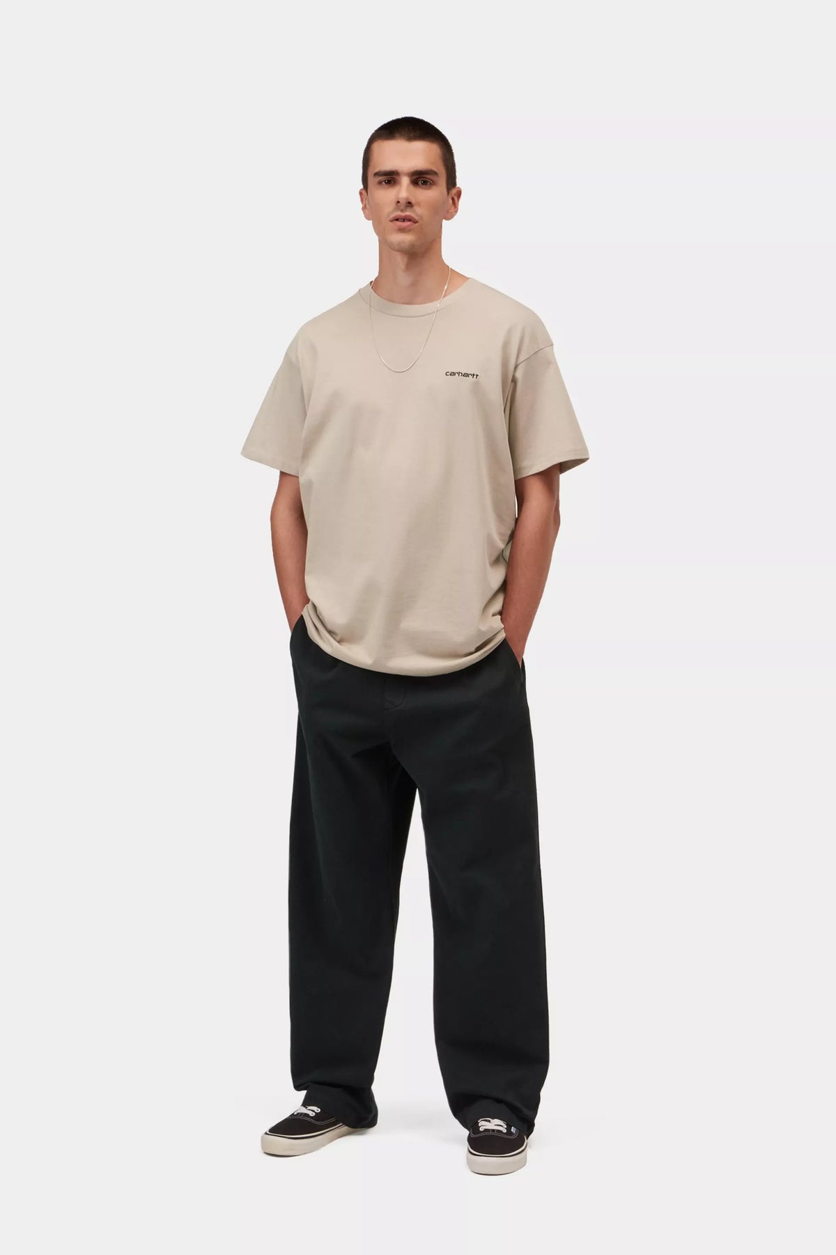 CARHARTT WIP T-shirt s/s script embroidery