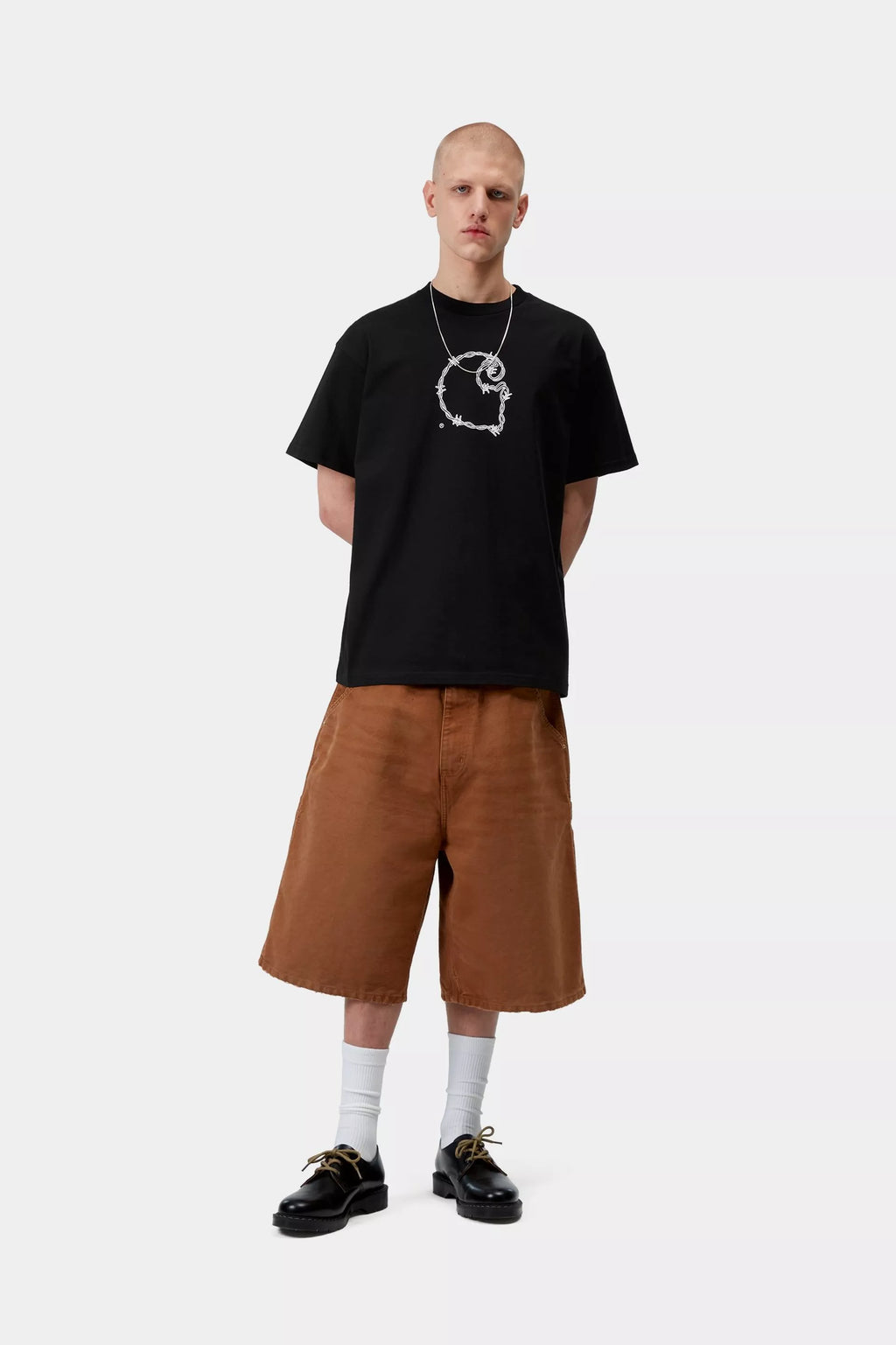 CARHARTT T-shirt s/s barbwire c