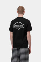 CARHARTT T-shirt s/s cloud heart