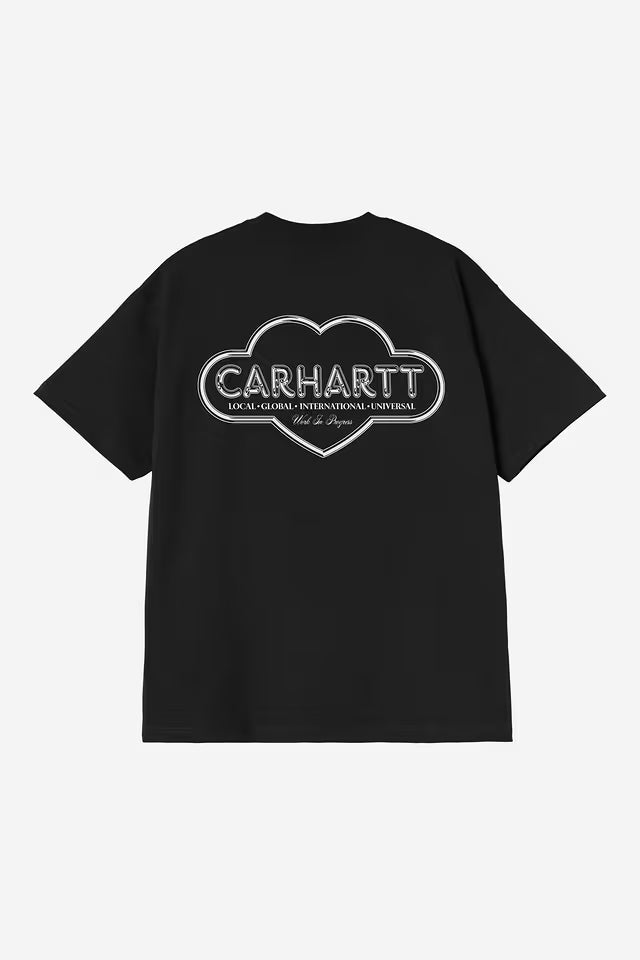CARHARTT T-shirt s/s cloud heart