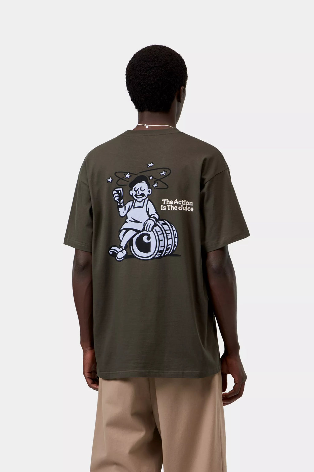 CARHARTT WIP T-shirt s/s grape picker