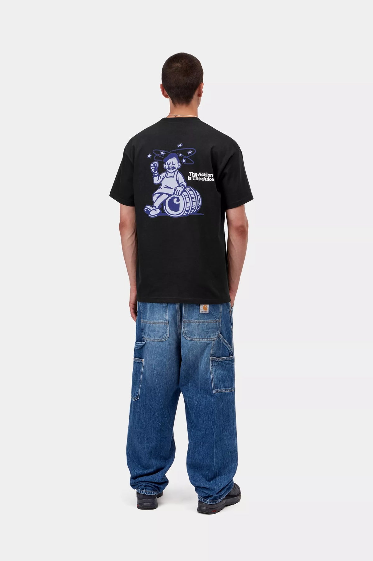 CARHARTT WIP T-shirt s/s grape picker
