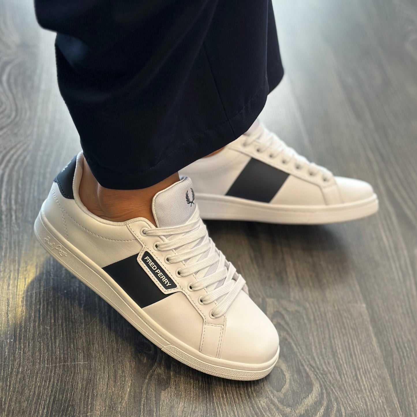 FRED PERRY Sapatilhas B721 em pele - CARISMAstore