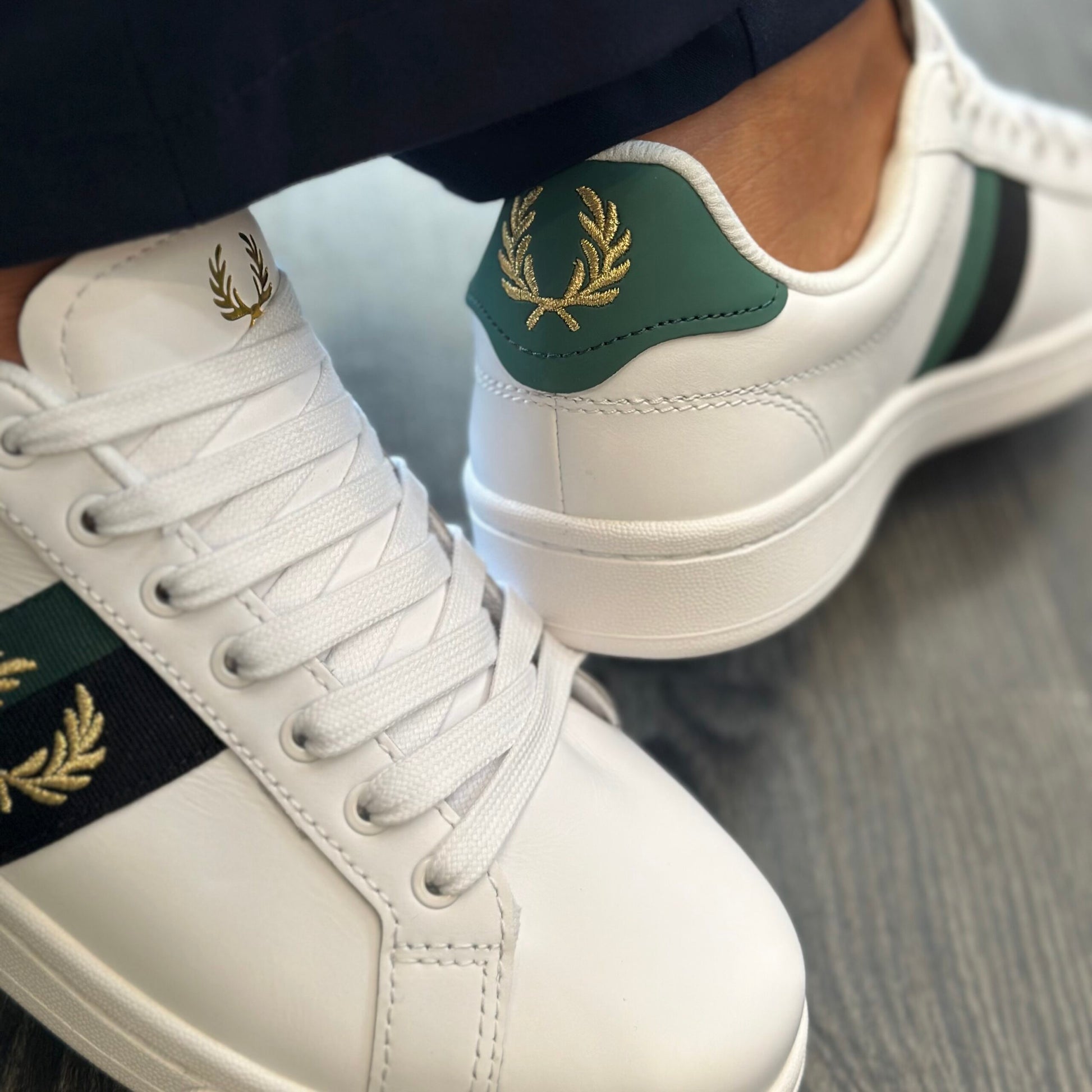 FRED PERRY Sapatilhas B721 em pele - CARISMAstore