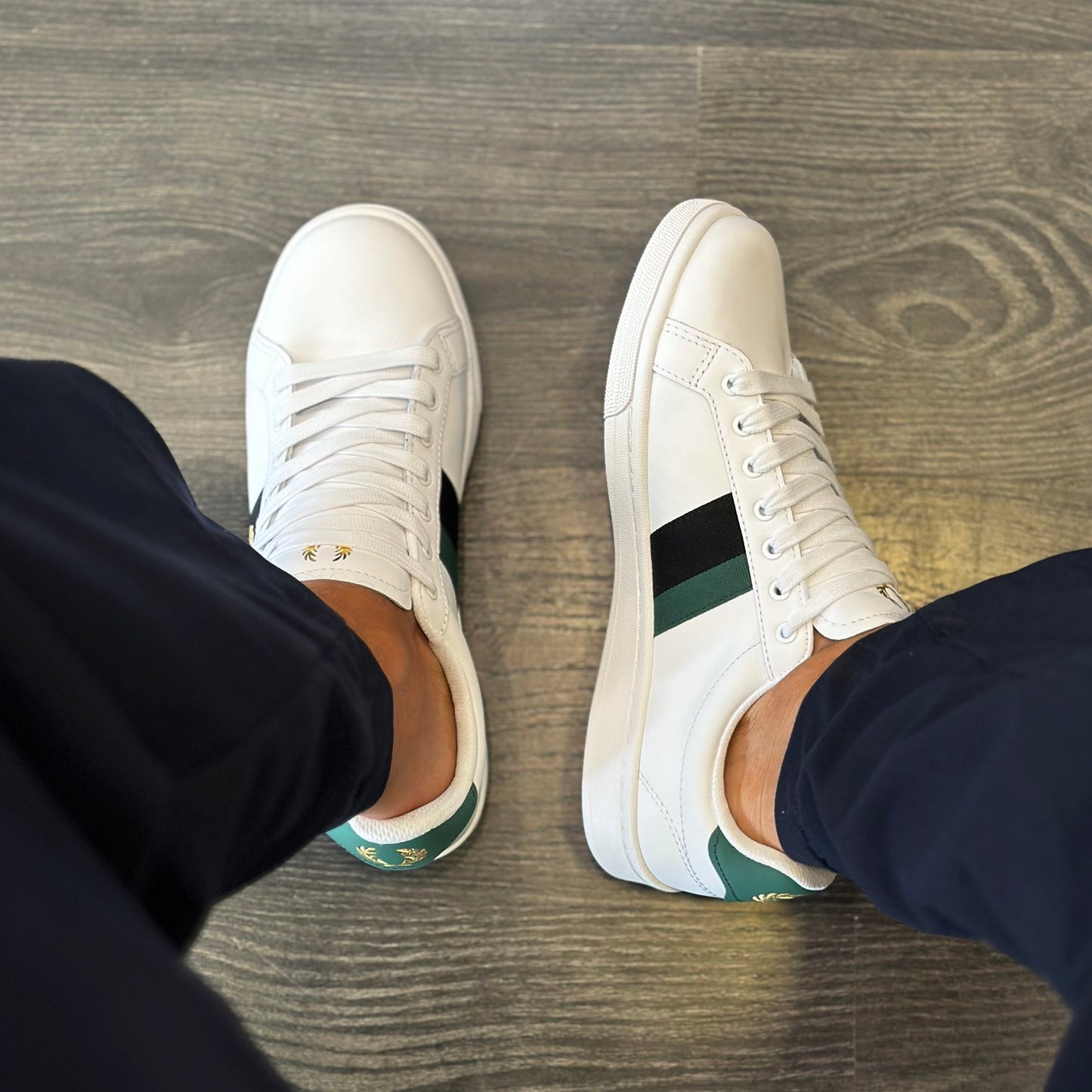 FRED PERRY Sapatilhas B721 em pele - CARISMAstore