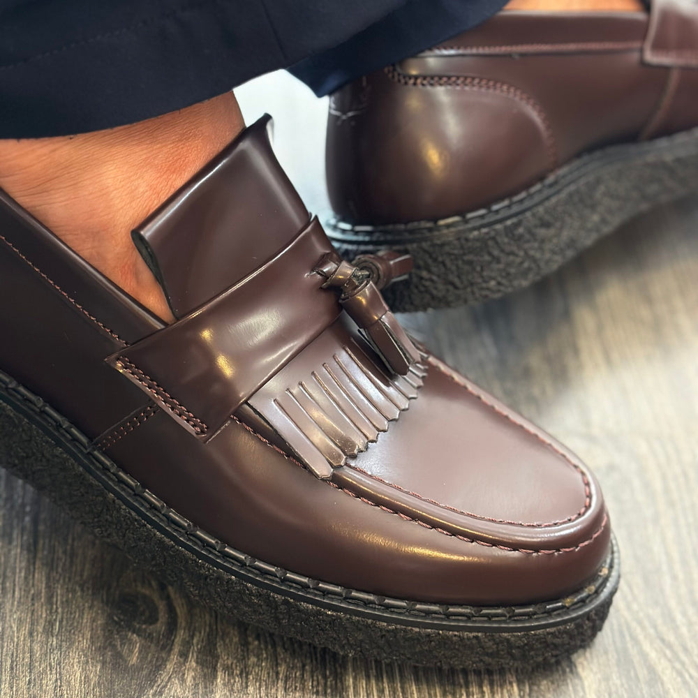 FRED PERRY Mocassim com borla em pele - CARISMAstore