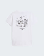 THE NORTH FACE T-shirt descontraída com gráfico opposites attract unissexo