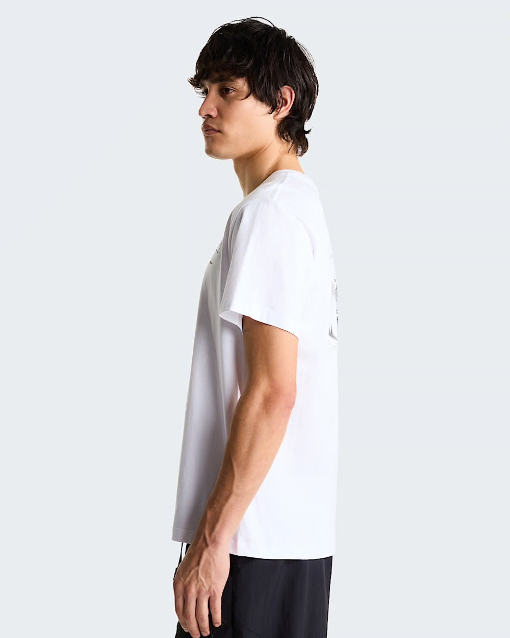 THE NORTH FACE T-shirt descontraída com gráfico opposites attract unissexo