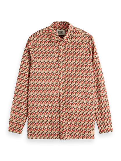SCOTCH&SODA Camisa com estampa regular - CARISMAstore