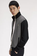 FRED PERRY Casaco com frente em malha