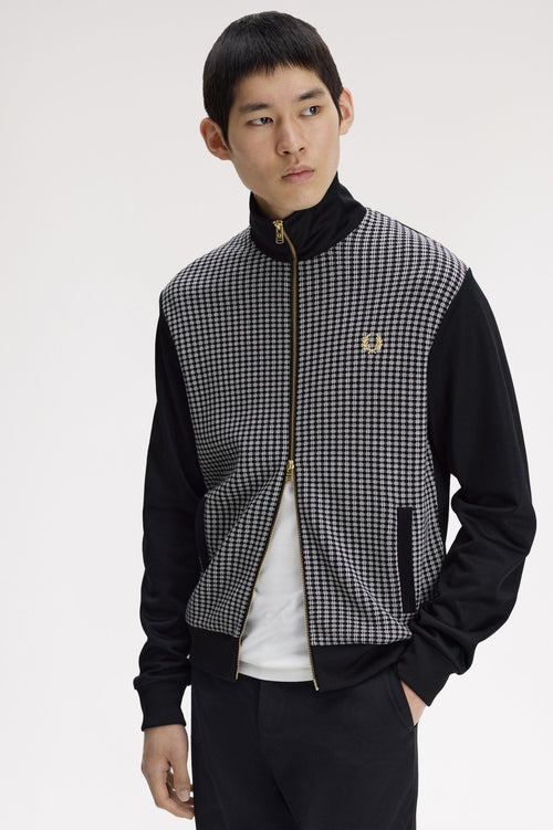 FRED PERRY Casaco com frente em malha