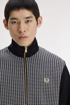 FRED PERRY Casaco com frente em malha