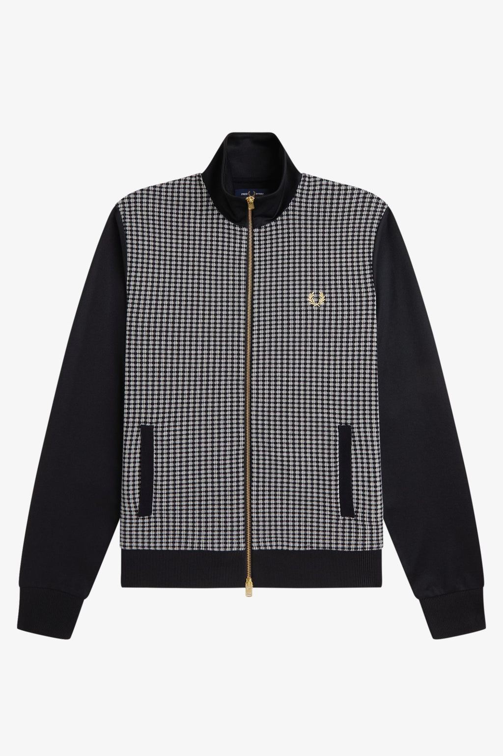 FRED PERRY Casaco com frente em malha