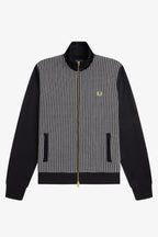 FRED PERRY Casaco com frente em malha