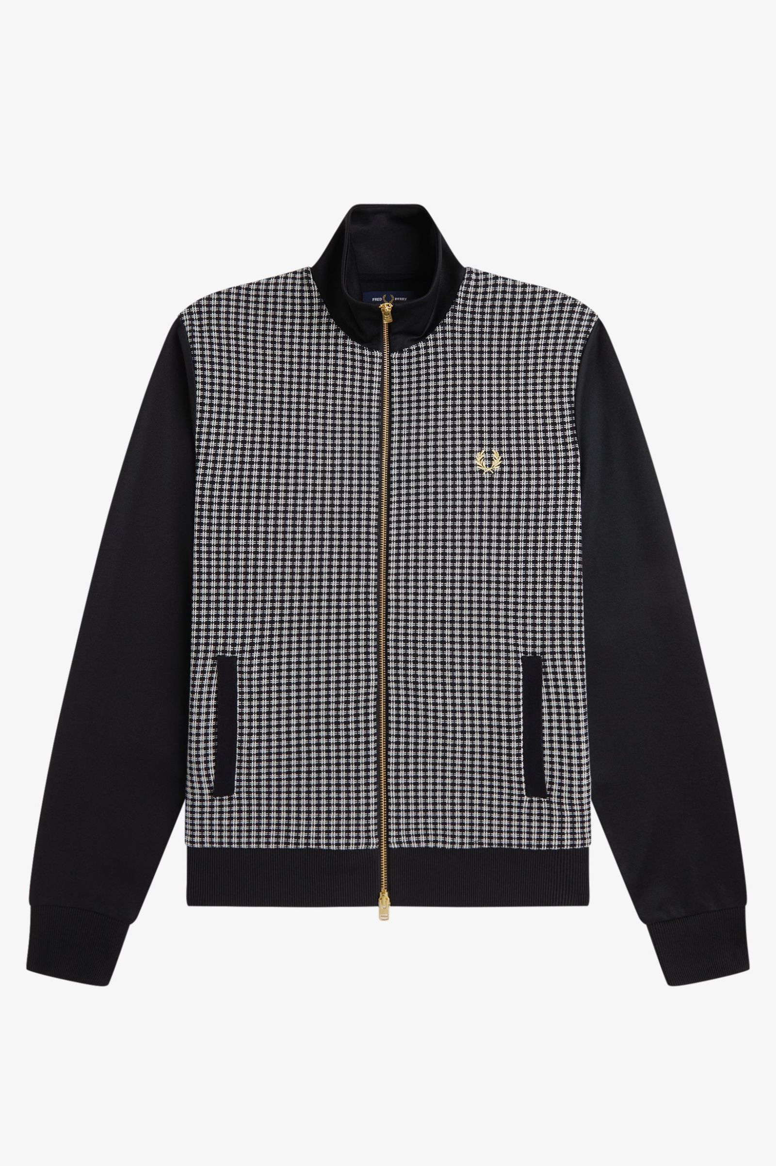 FRED PERRY Casaco com frente em malha