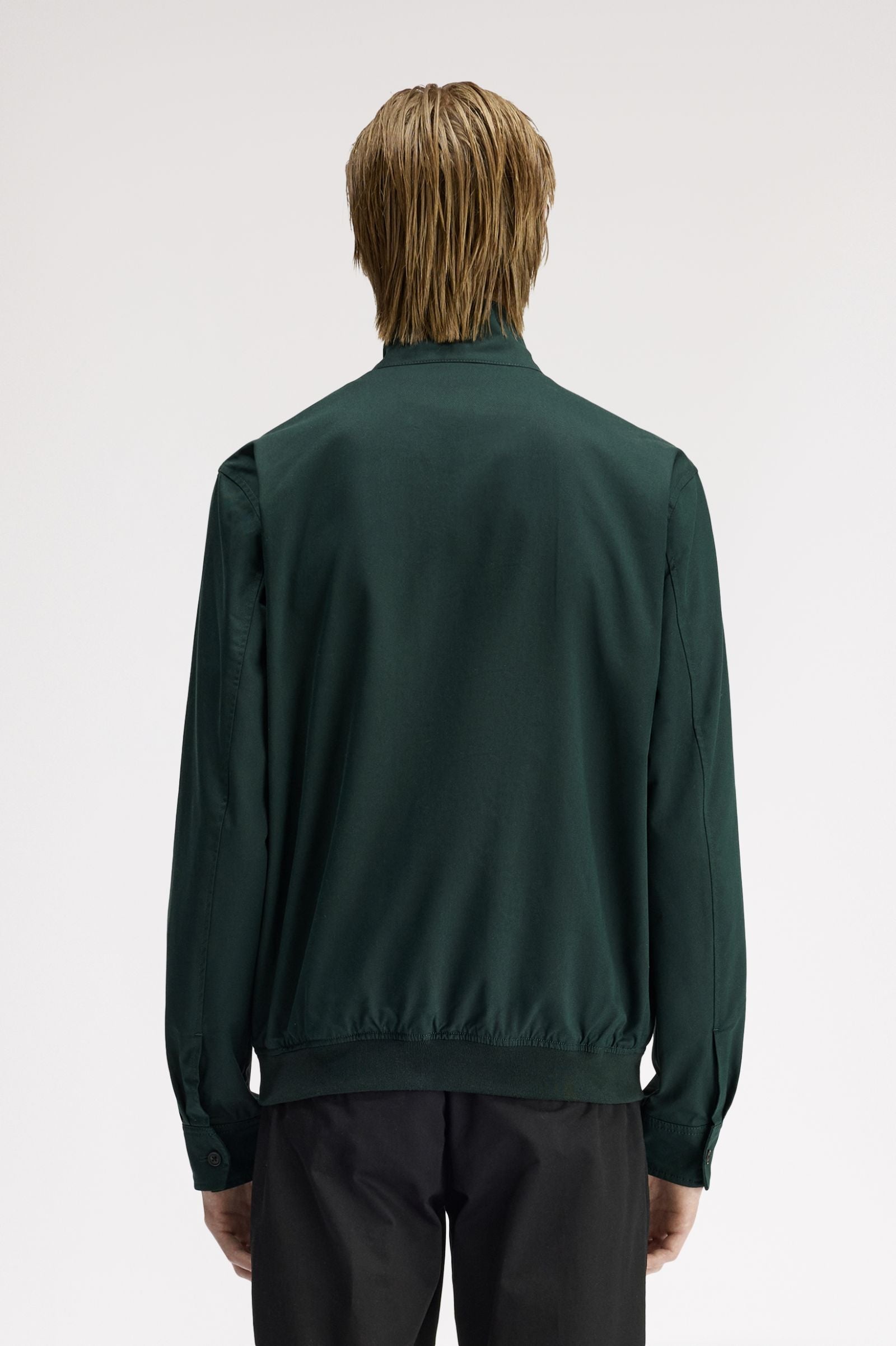 FRED PERRY Casaco harrington em sarja