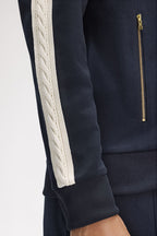 FRED PERRY Casaco de fato de treino com fita em malha entrançada