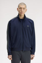 FRED PERRY Casaco com fita de malha bicolor