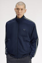 FRED PERRY Casaco com fita de malha bicolor