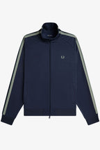 FRED PERRY Casaco com fita de malha bicolor