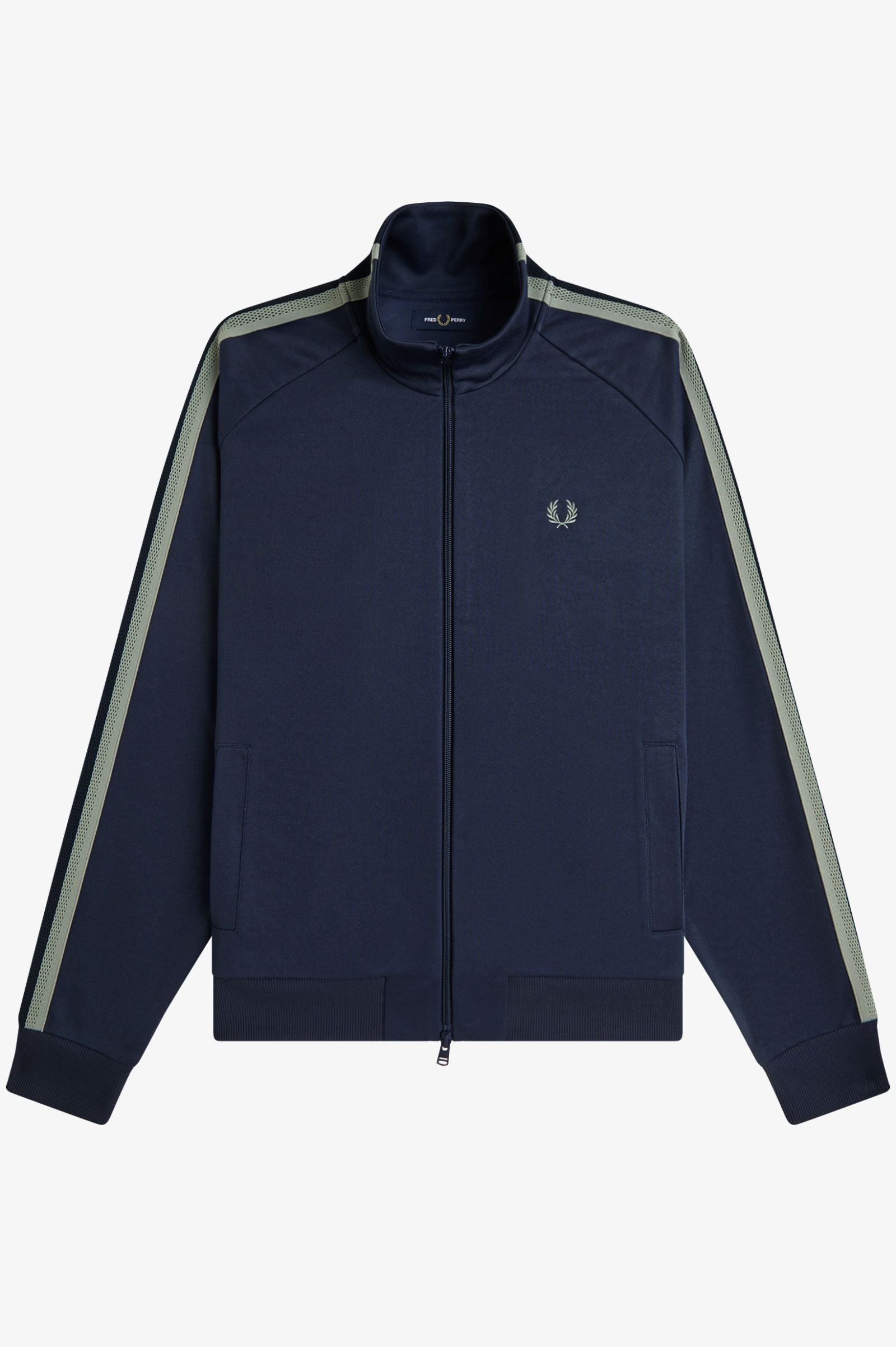 FRED PERRY Casaco com fita de malha bicolor