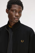 FRED PERRY Casaco com fecho de correr integral com detalhe de bolso