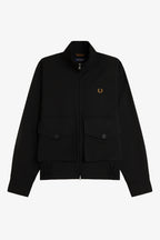FRED PERRY Casaco com fecho de correr integral com detalhe de bolso