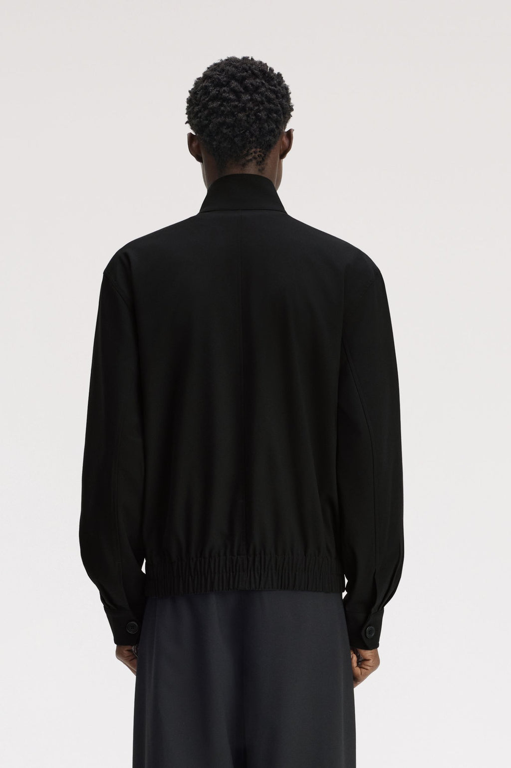 FRED PERRY Casaco com fecho de correr integral com detalhe de bolso