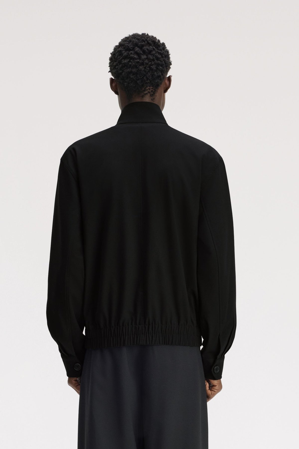 FRED PERRY Casaco com fecho de correr integral com detalhe de bolso