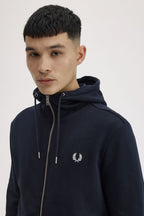 FRED PERRY Casaco com capuz e fecho