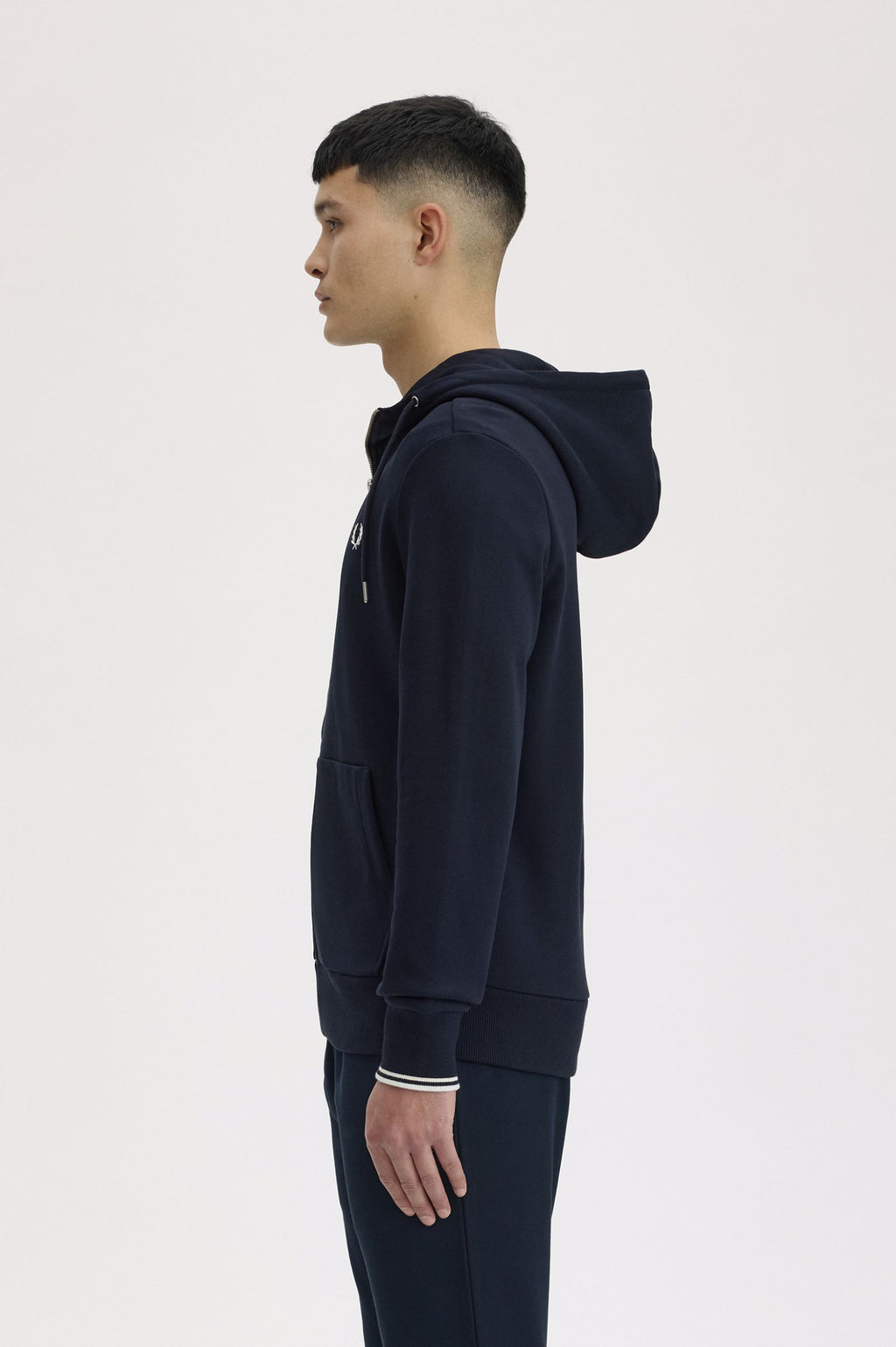 FRED PERRY Casaco com capuz e fecho
