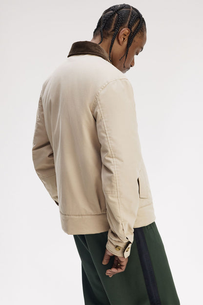 FRED PERRY Casaco caban em algodão - CARISMAstore