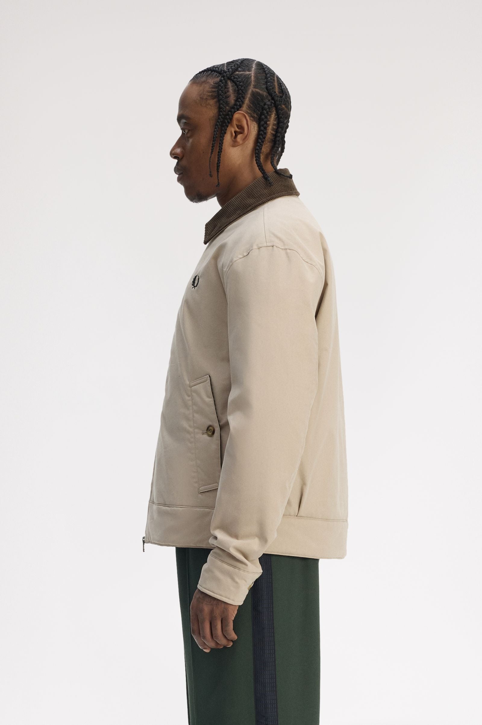 FRED PERRY Casaco caban em algodão - CARISMAstore