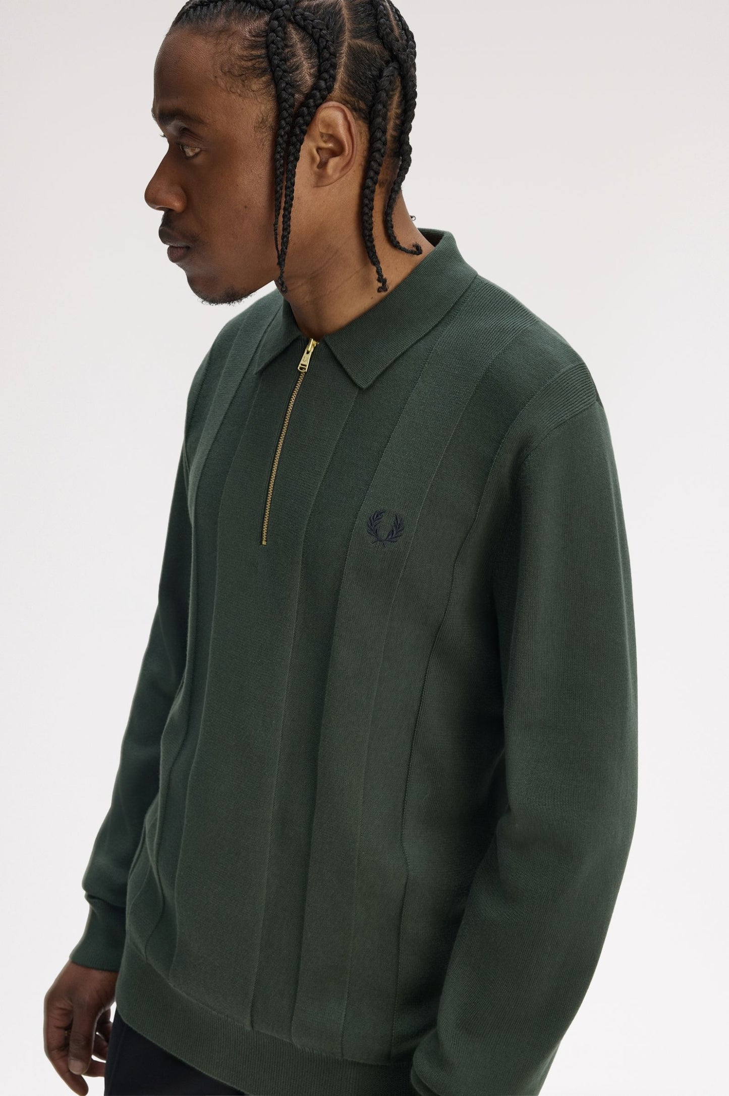 FRED PERRY Polo em malha às riscas numa cor mais intensa - CARISMAstore