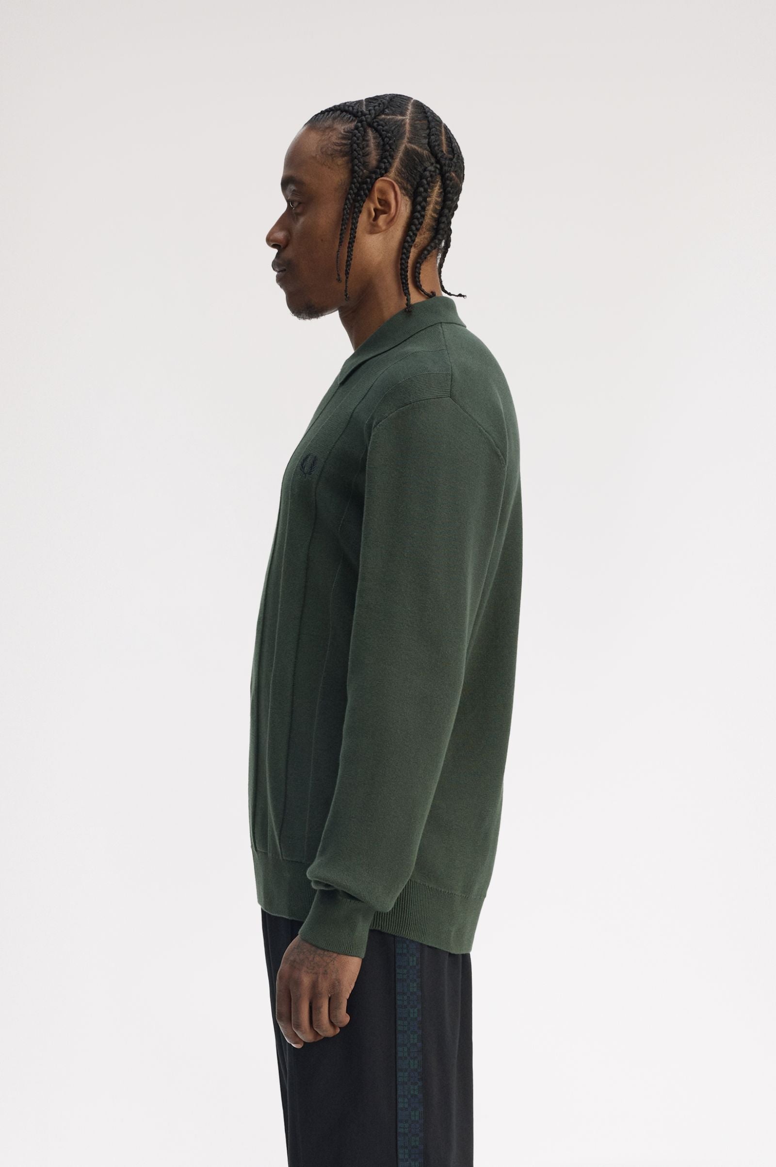 FRED PERRY Polo em malha às riscas numa cor mais intensa - CARISMAstore