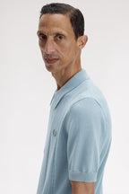 FRED PERRY Polo em malha entrançada